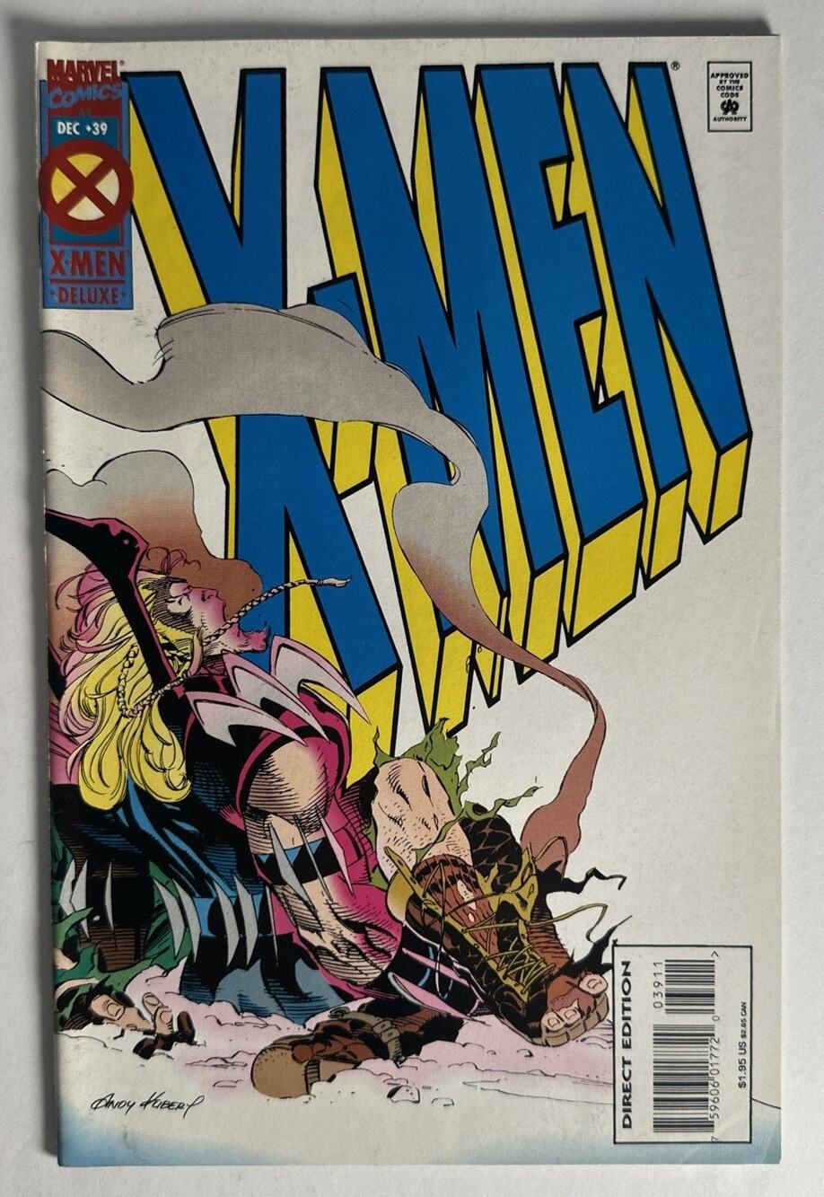 X-Men #39 Direct Edition-Deluxe (Marvel Comics December 1994)